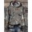 Plus Size Dogs Print Kangaroo Pocket Hoodie, Casual Long Sleeve Drawstring Hoodies Sweatshirt For Spring & Fall, Women's Plus Size Clothing