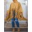 Plus Size, Plus Size Women's Batwing Sleeve Turtleneck Top with Fringe Hem - Loose Fit Casual Chic Long Sleeve Shirt, Solid Color Machine Washable Fall Winter Clothing for Women, Elegant Overlay, Highneck Shirt, Easycare Fabric, Spring Outfit, Durable Shirt, Curvy Fashion