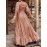 Women's Casual Floral Print Square Neck Dress with Lantern Sleeves - A-Line Silhouette, Flared Hem & Machine Washable Fabric for All-Season Wear, Versatile for Casual to Semi-Formal Occasions YZ199, Semiformal Attire, Flowy Skirt Style