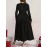 Plus Size, 's Elegant V-Neck Short-to-Medium Length (knee/ankle) A-Line Dress - Wrinkle-Free & Tie Waist, Short Sleeve-like-like Collar-like -like Design (No Bulk), All-Season Wear for Weddings, Parties, or Semi