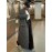 Plus Size - Plus Size, Women'S Plus Size Elegant Long Coat - Non-Stretchy Structured Jacket, Button Front Closure, Office & Formal Events - Spring/fall Outerwear - Women'S Professional & Everyday Outerwear, Spring Fashion
