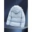 1pc Elegant Women'S Polyester Jacket - Solid Color Crew Neck Long Sleeve with Pockets for Fall/Winter Outdoor Sports and Casual Warmth